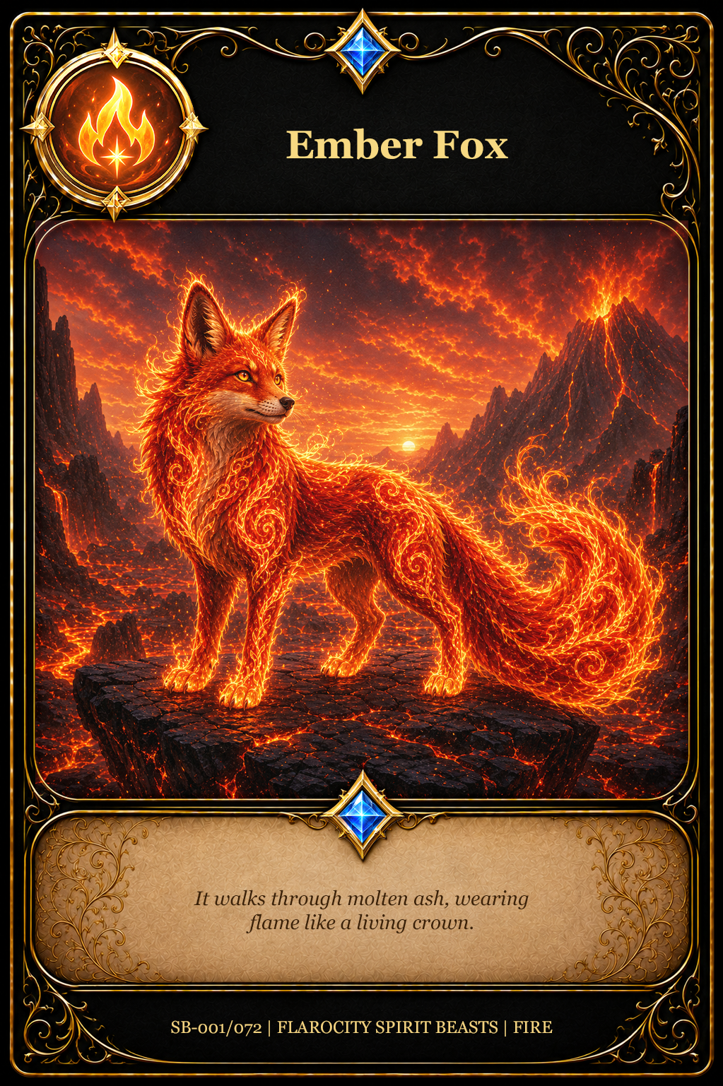 SB-001/072 Ember Fox