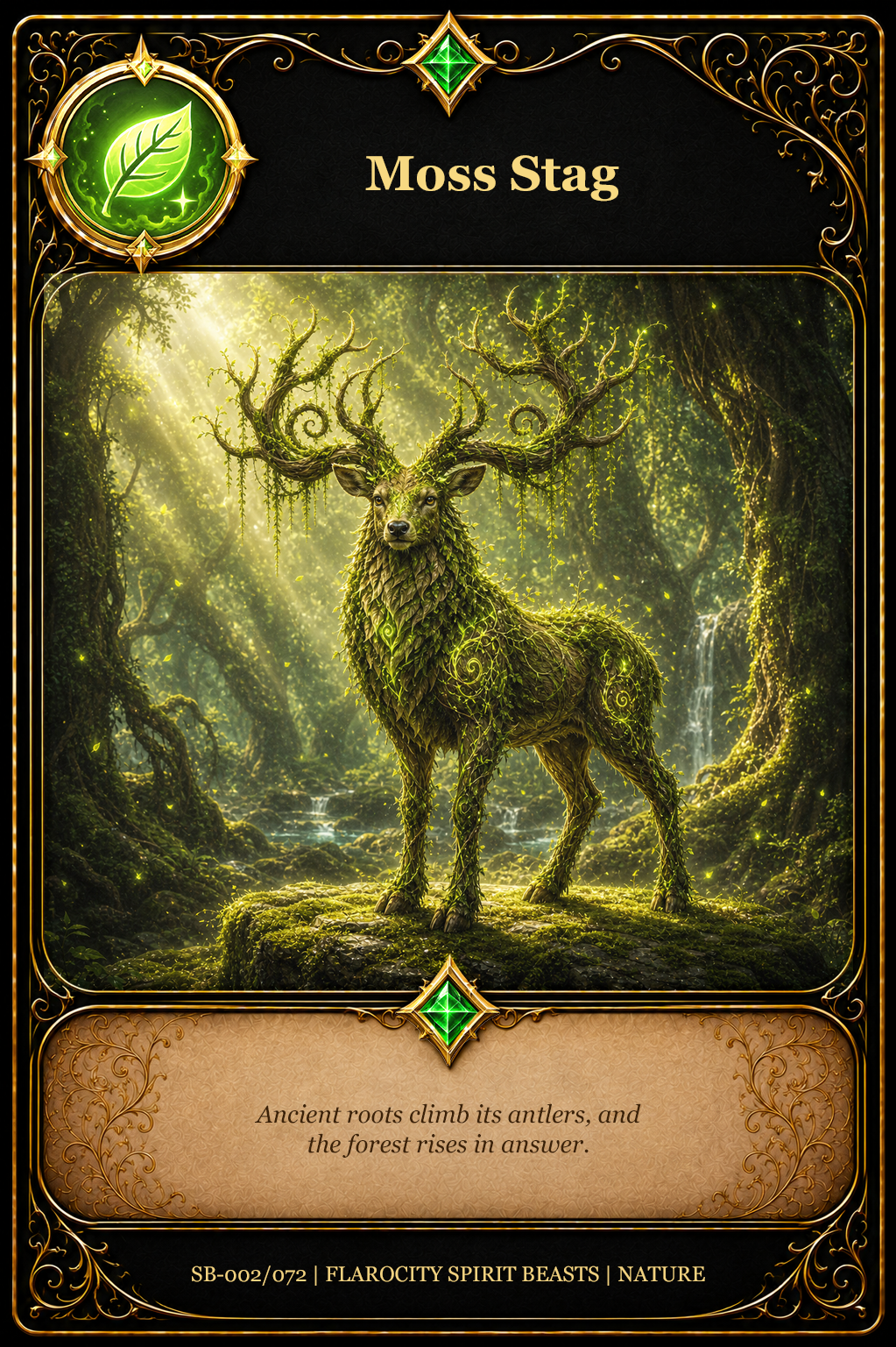 SB-002/072 Moss Stag