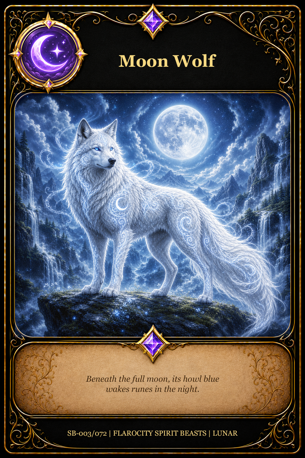 SB-003/072 Moon Wolf