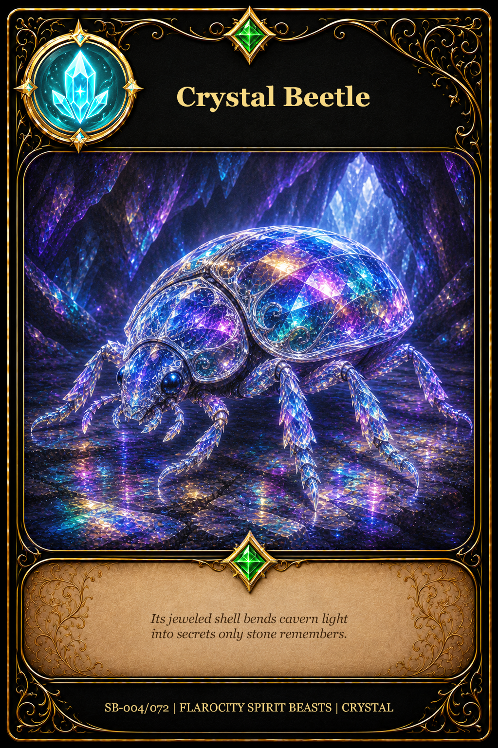 SB-004/072 Crystal Beetle