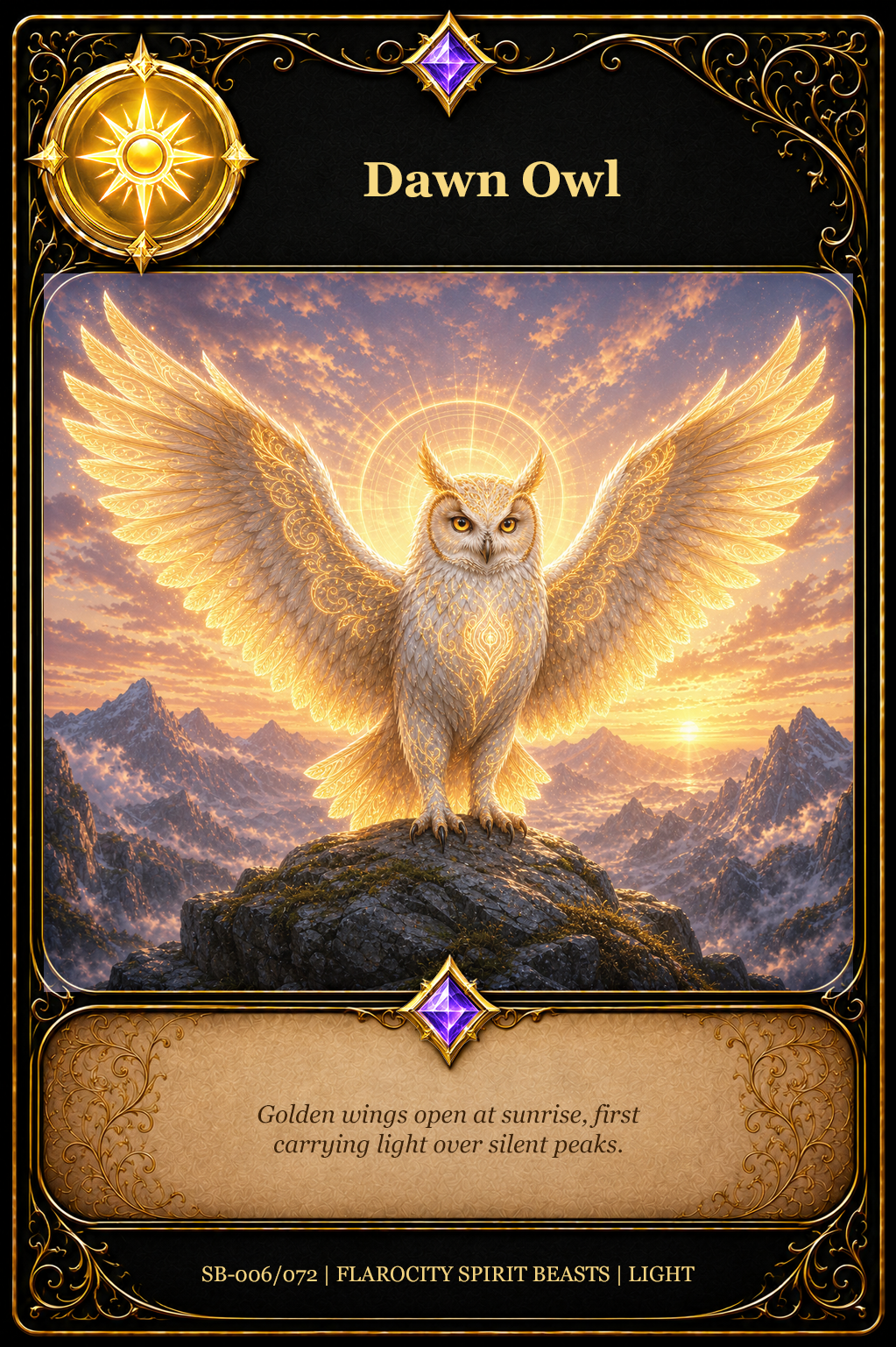 SB-006/072 Dawn Owl