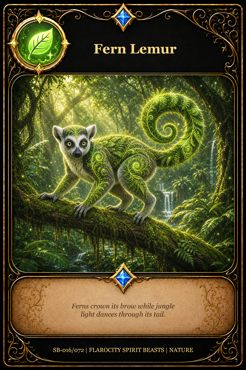 SB-016/072 Fern Lemur