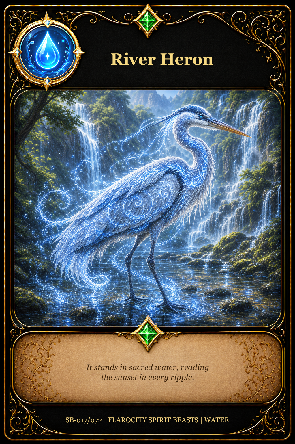 SB-017/072 River Heron