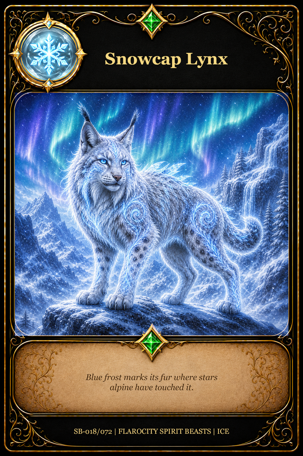 SB-018/072 Snowcap Lynx