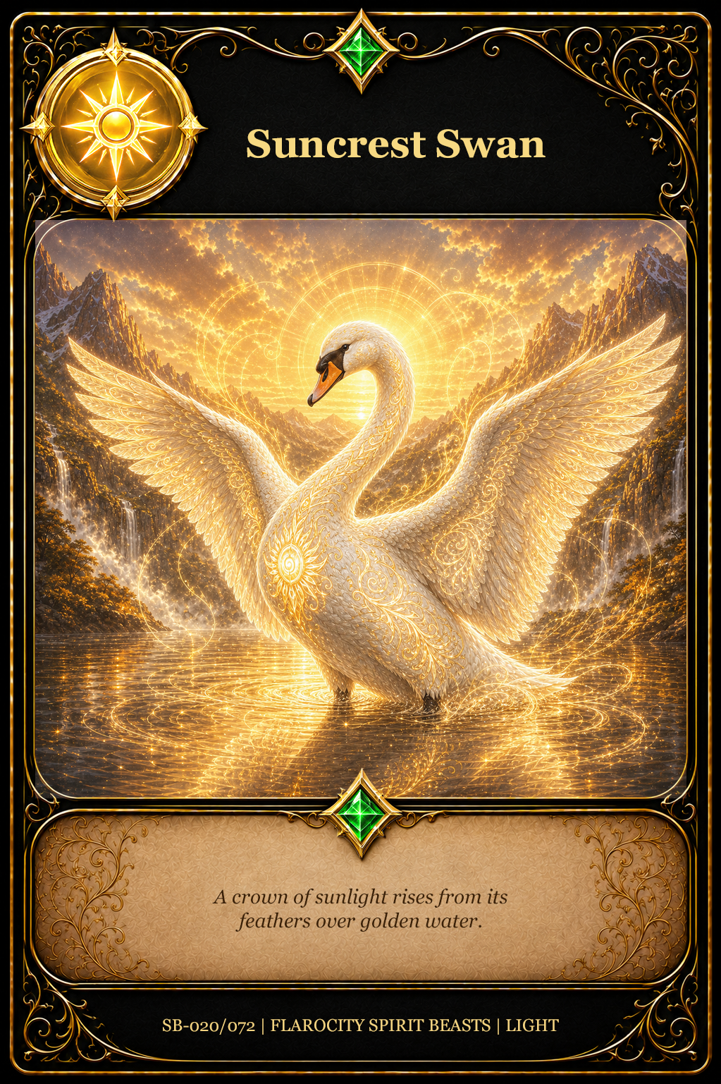 SB-020/072 Suncrest Swan