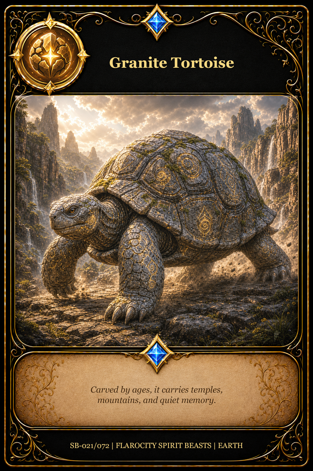 SB-021/072 Granite Tortoise