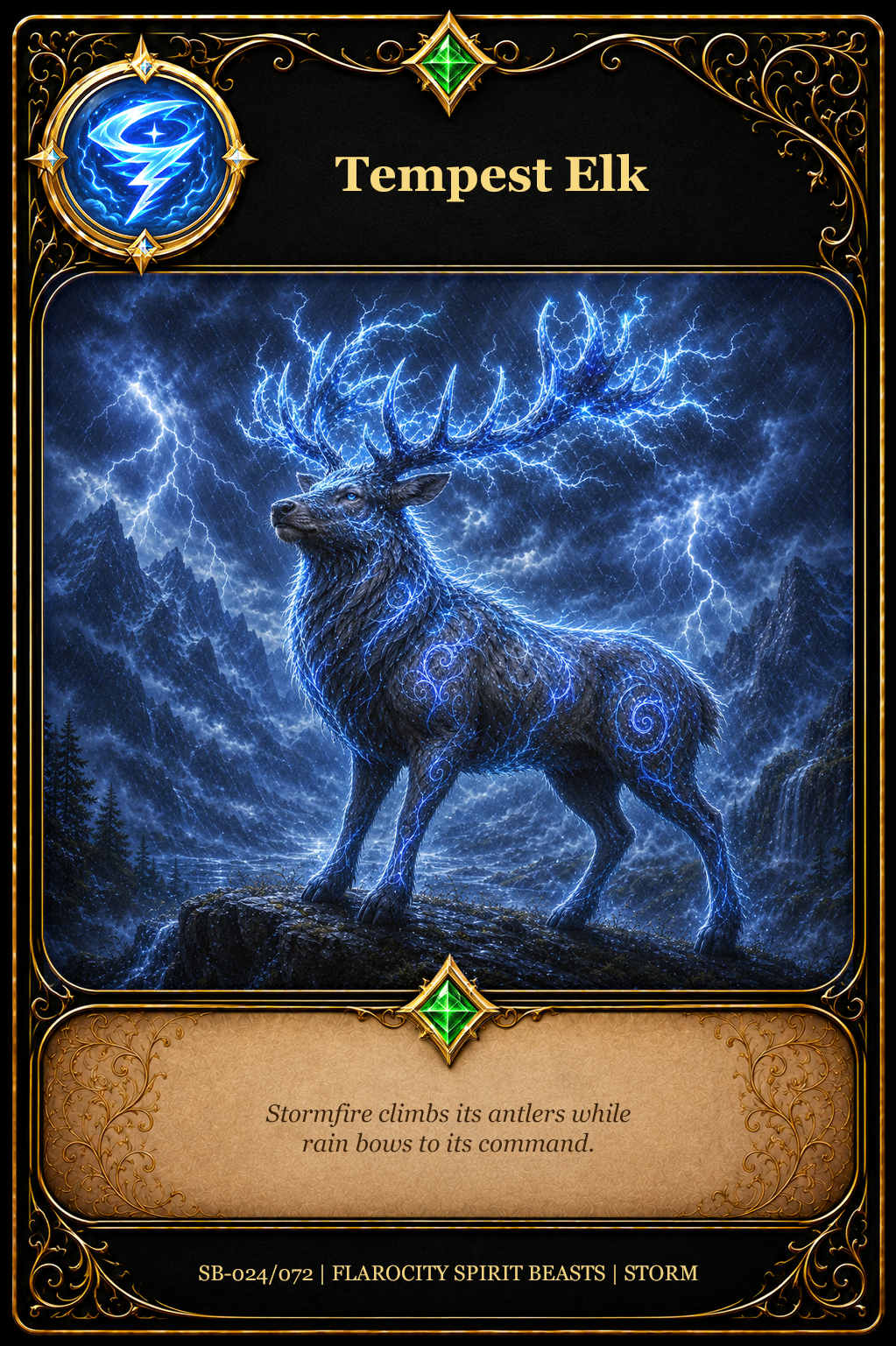 SB-024/072 Tempest Elk