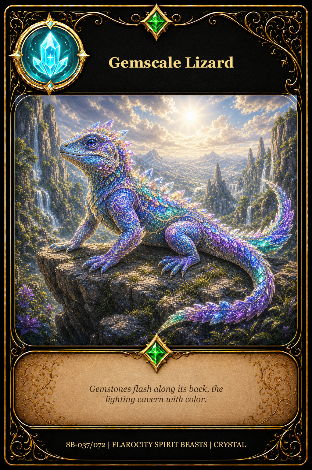 SB-037/072 Gemscale Lizard