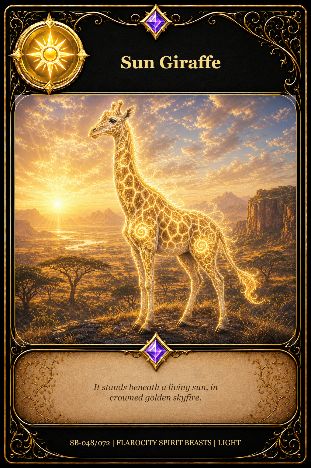 SB-048/072 Sun Giraffe
