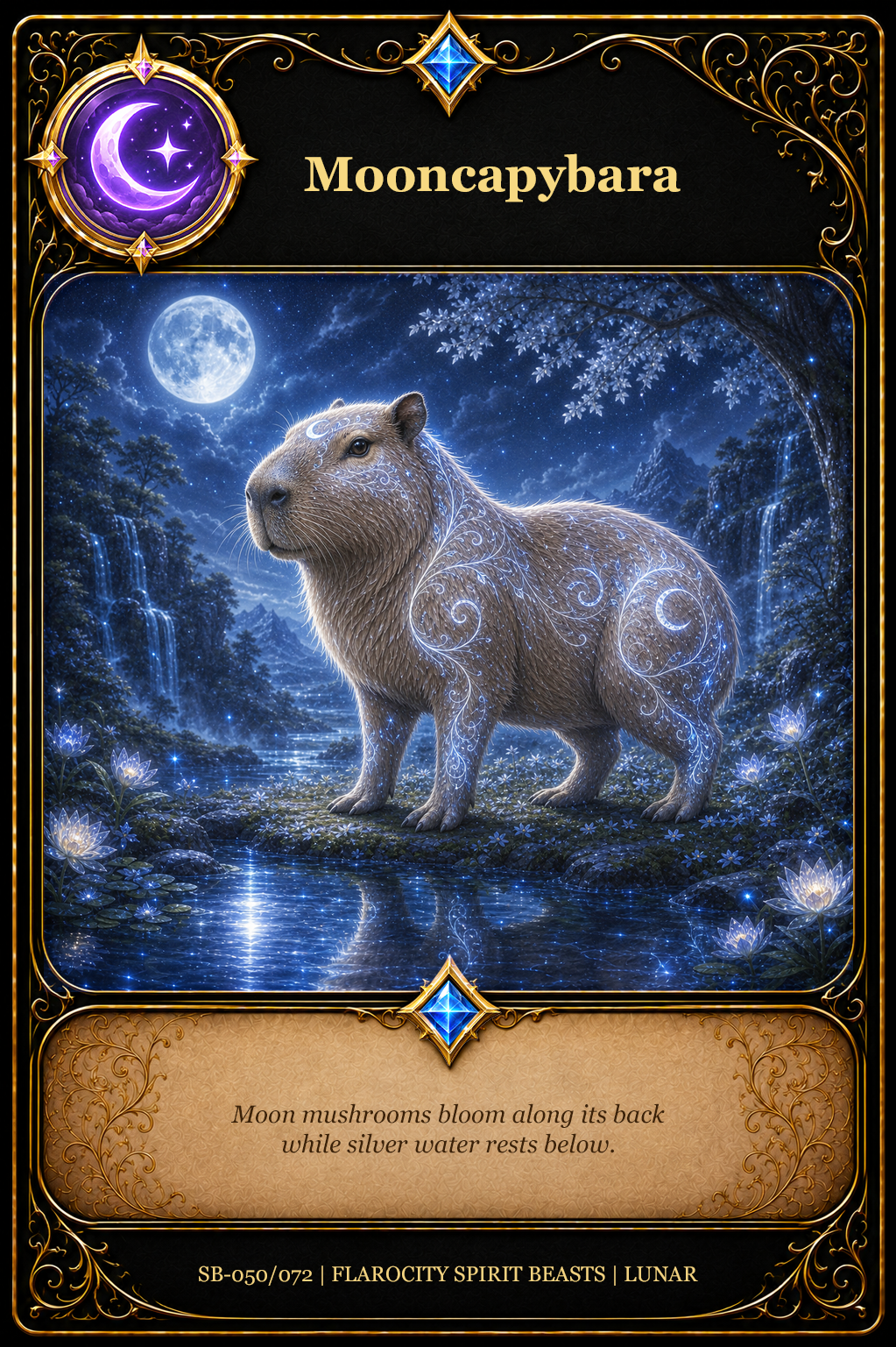 SB-050/072 Mooncapybara