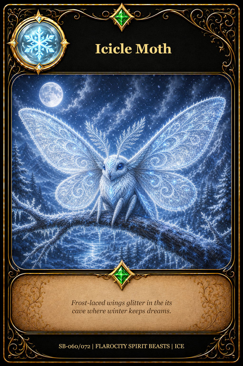 SB-060/072 Icicle Moth